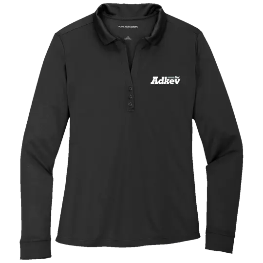 Adkev Employee L540LS Port Authority Women's Long Sleeve Polo