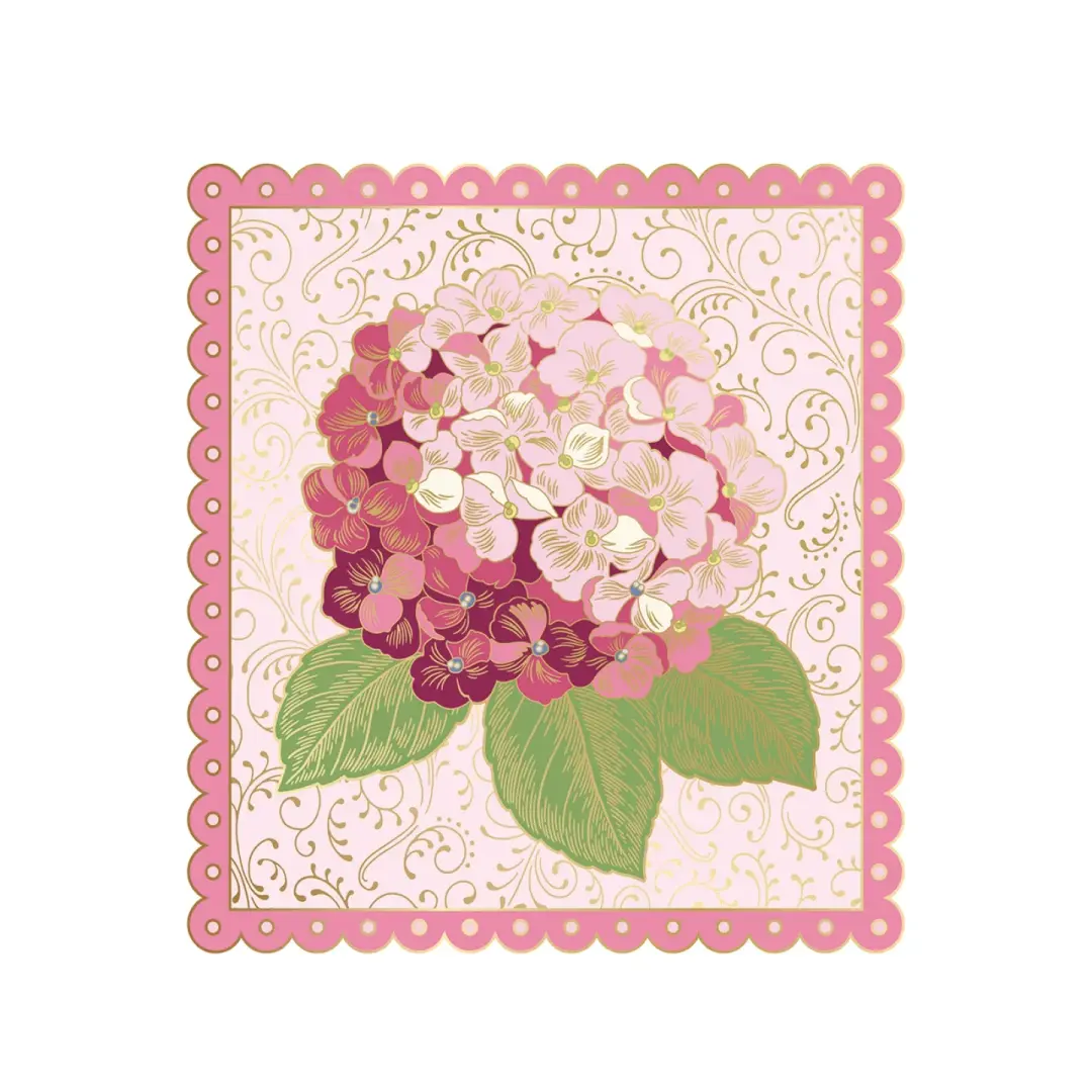 Pink Hydrangea Needle Minder