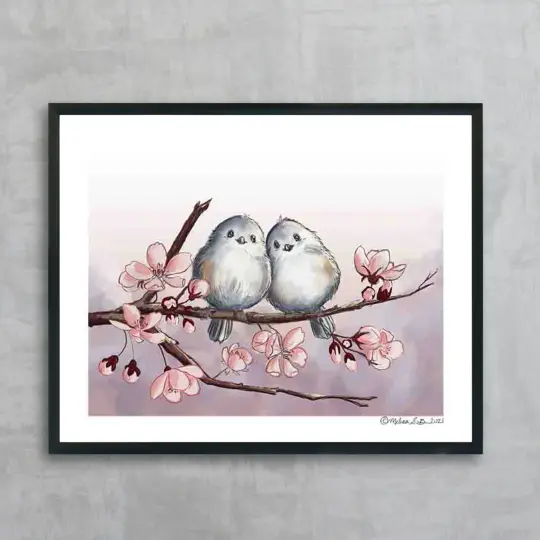 Love Birds Fine Art Print, Wholesale
