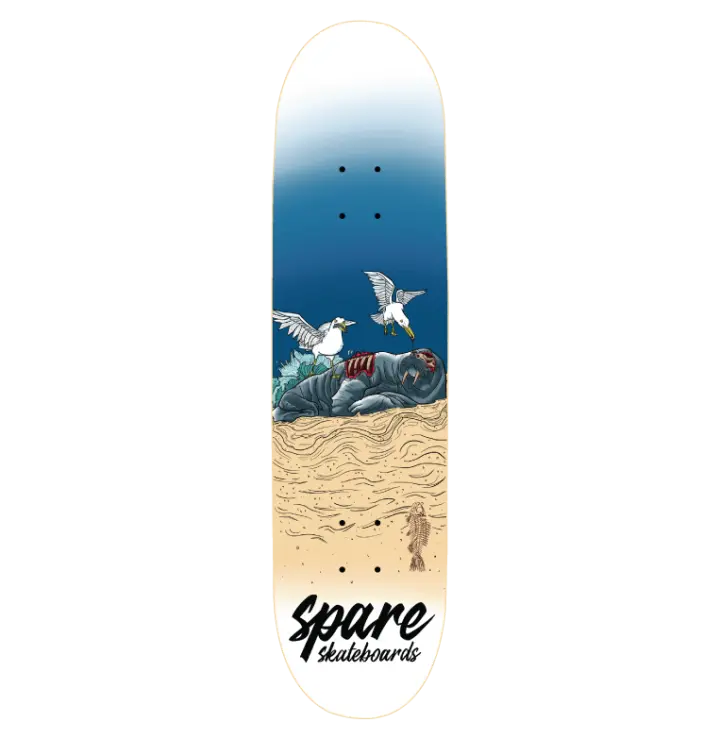 Walrus death Spare skateboard