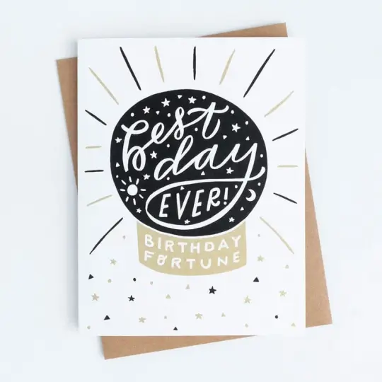 Birthday Fortune Card