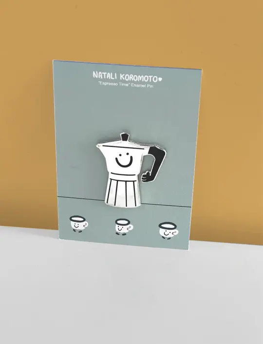"Espresso Time" (Enamel Pin)