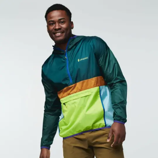 Men's Teca Half-Zip Windbreaker - XL