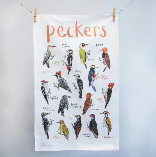 Peckers Cotton Tea Towel