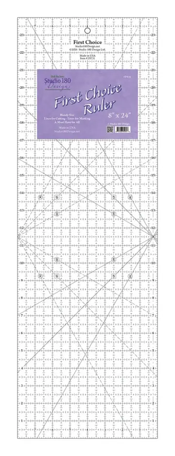 First Choice Ruler 8in x 24in