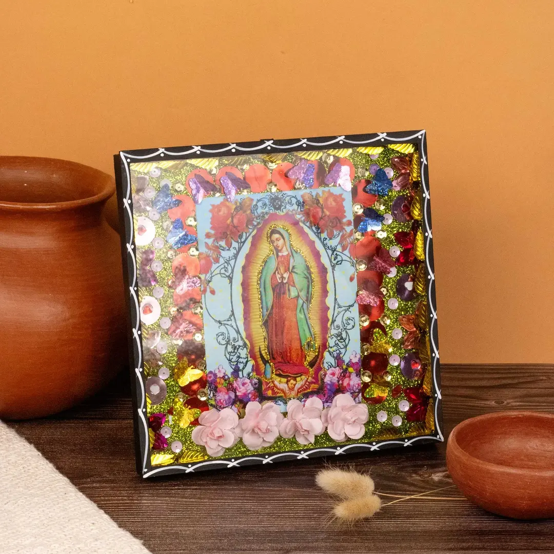 Virgen de Guadalupe Shadow Box