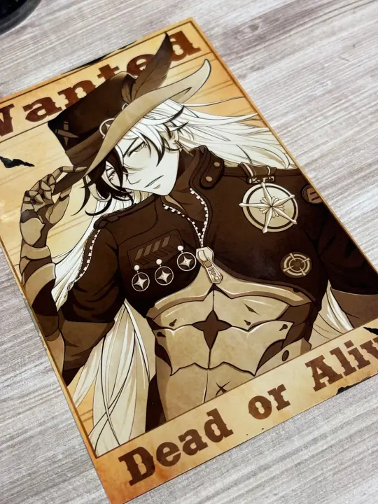 Boothill Wanted Poster Art Print: Honkai Star Rail Fanart