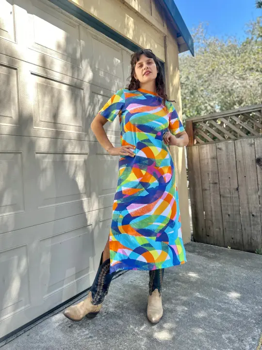 Jersey Maxi Dress Heatwave *Minor imperfections