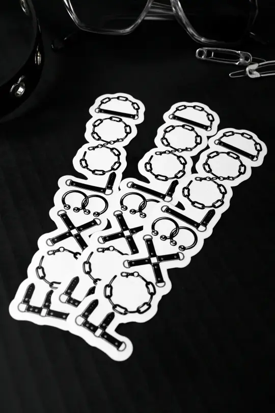 FOXBLOOD Bondage Sticker