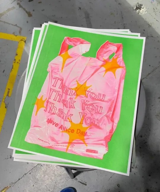 Thank You Bag Print
