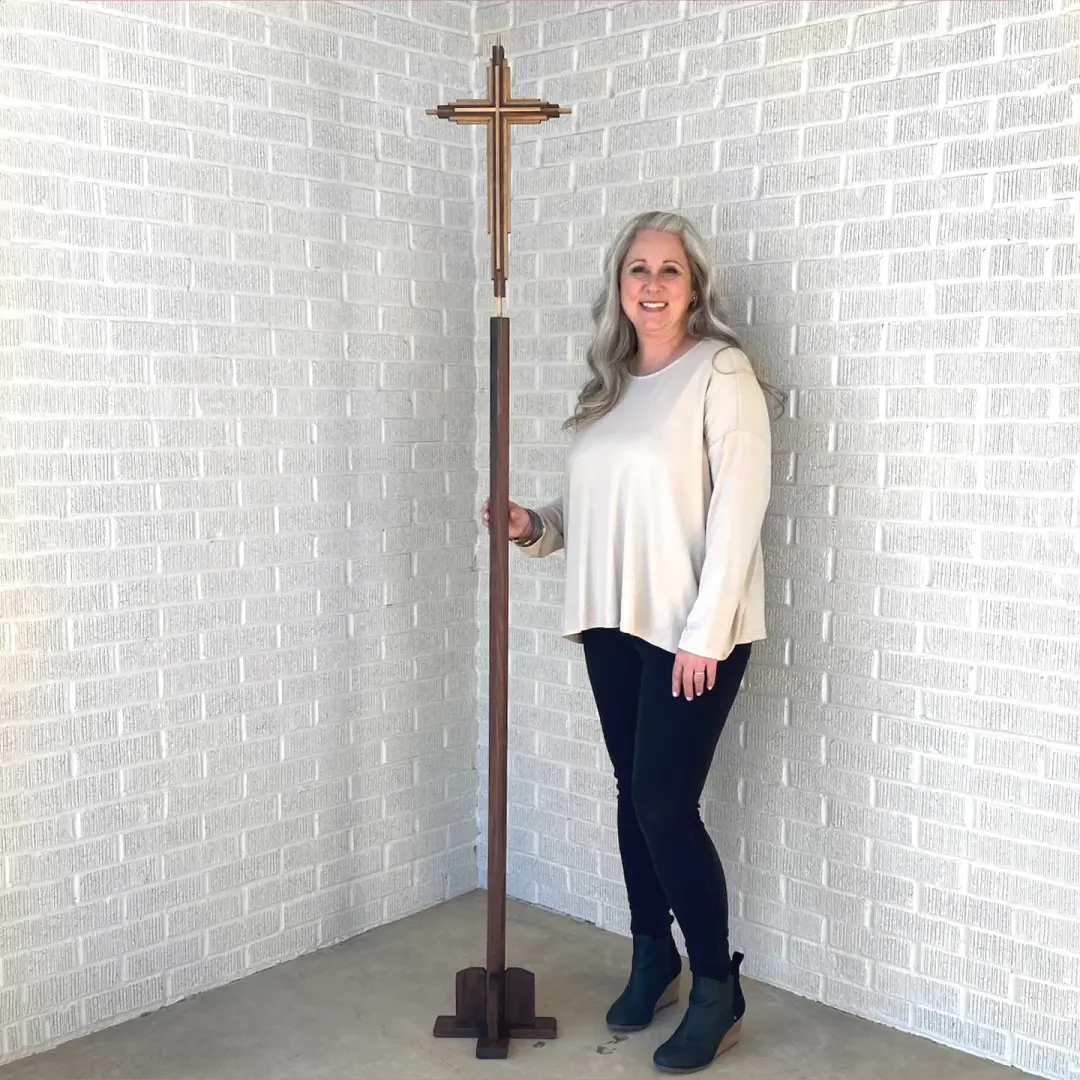 Handmade Wooden Processional Crosses