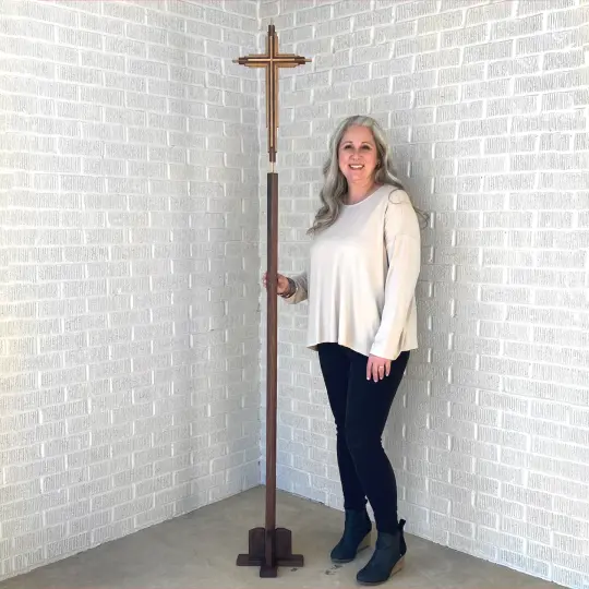Handmade Wooden Processional Crosses