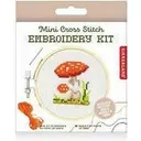 Mini Cross Stitch Embroidery Kit - Mushroom