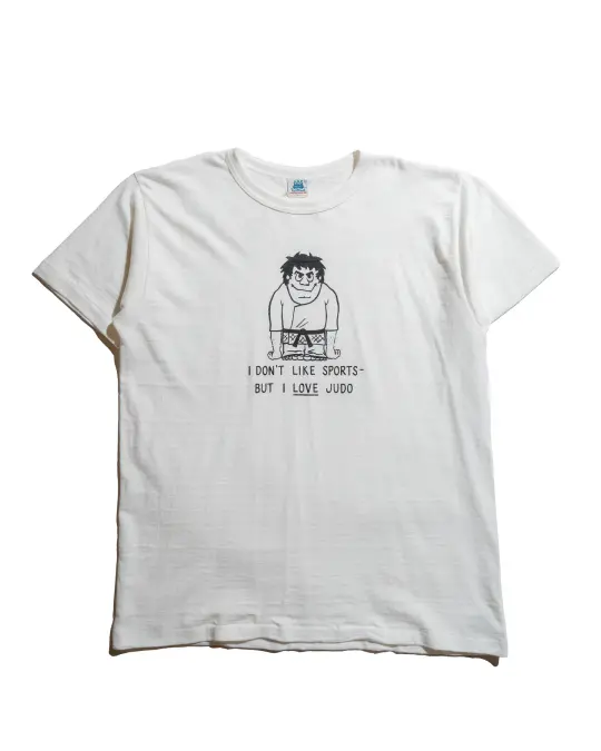 Warehouse Lot. JG-CS06 I Love Judo T Off White