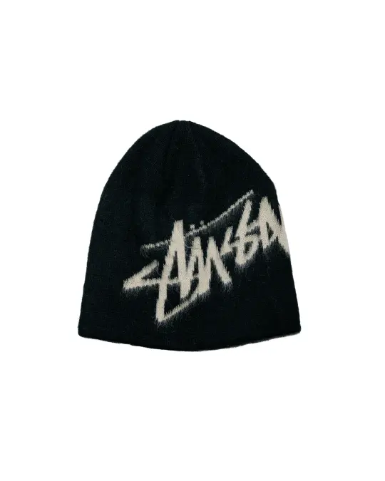 Stüssy Brushed Out Stock Skullcap Black