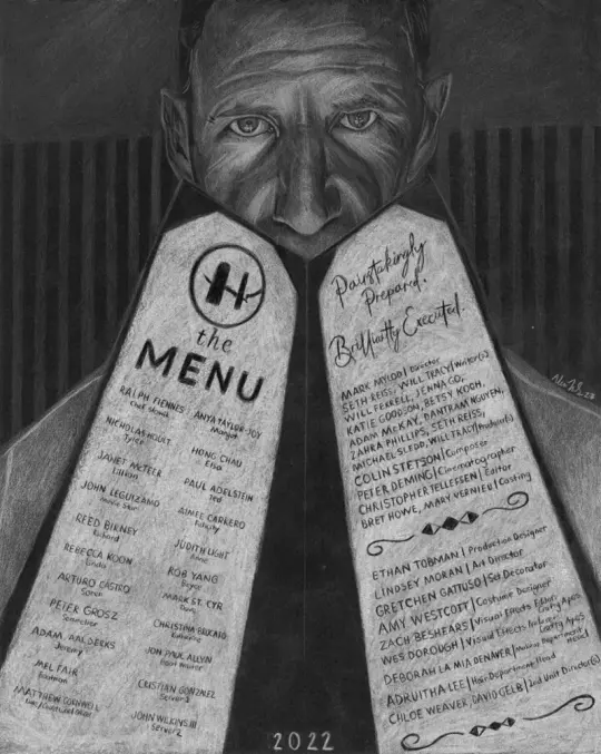 “A dining experience to die for…” THE MENU Art Print
