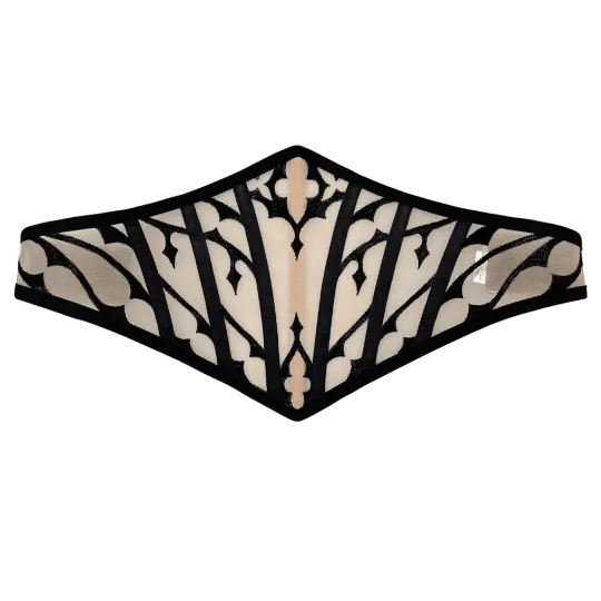 RELIC MESH CORSET BELT (NUDE)