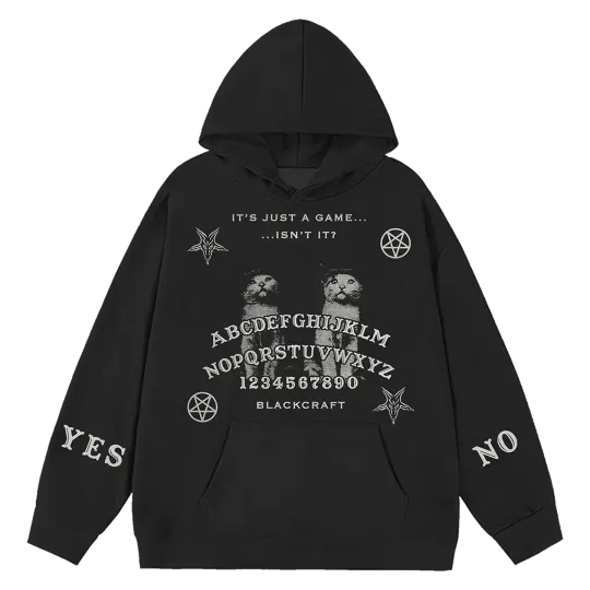 Ouija Cats Pullover Hoodie