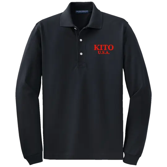 Kito U.S.A. K455LS Rapid Dry Long Sleeve Polo