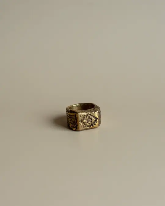 Bronze “WRAP” ring - size 22/62/T