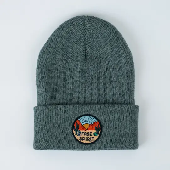 Free Spirit | Seafoam - Adult Beanie