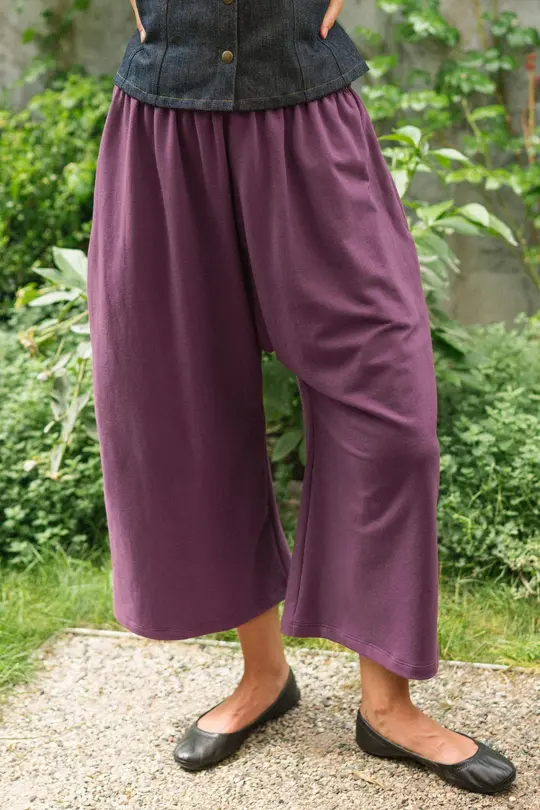 Zinat Pant in Plum