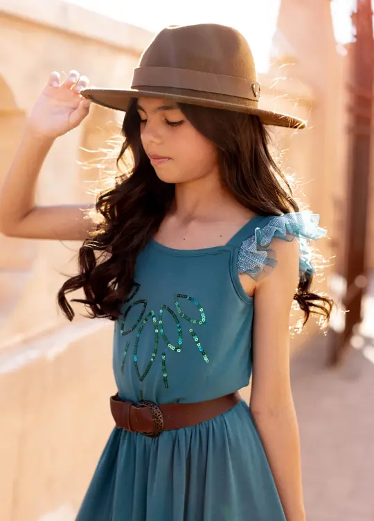 Moxie Top in Teal