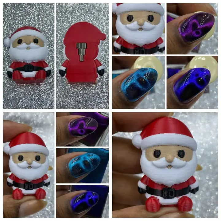 Phoenix Indie Polish: Holiday Magnet 2 "Santa Claus" *CAPPED PRE-ORDER*