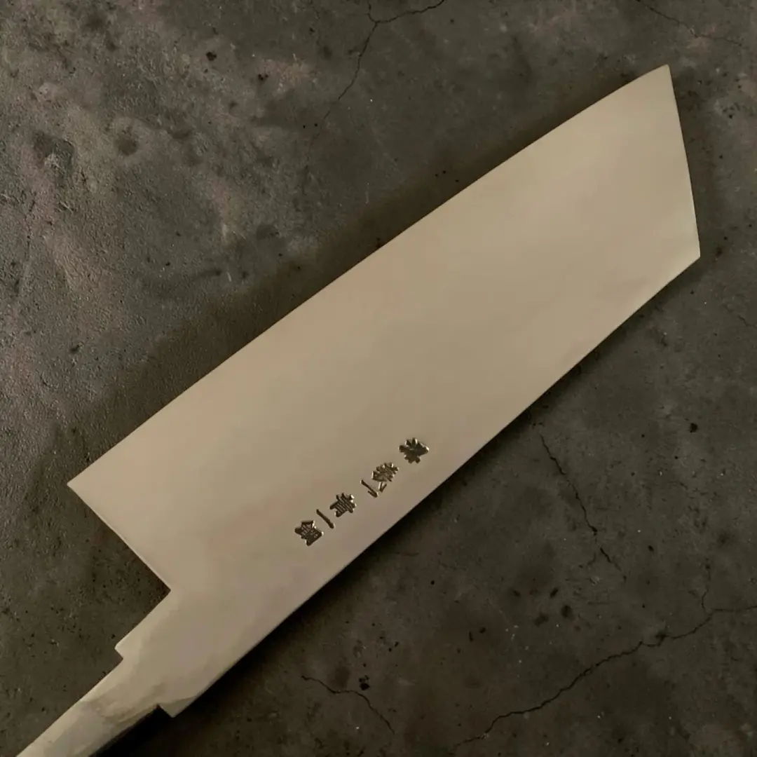 Yoshikazu Tanaka Blue #1 Mirror Finish Bunka No Handle