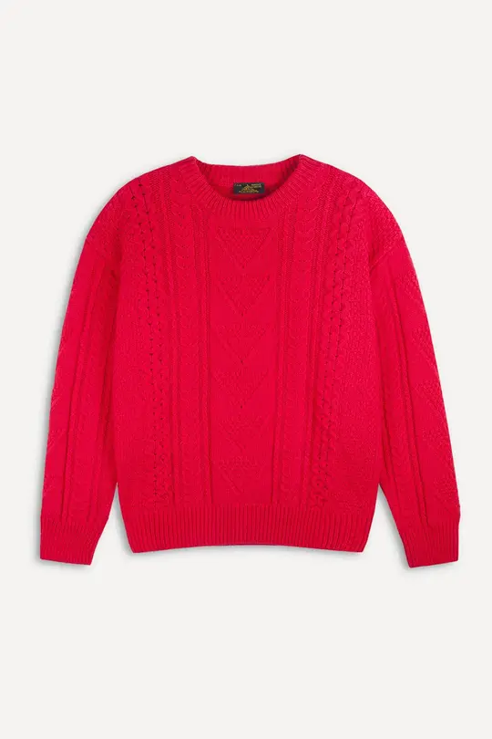 SANELLE – PULL EN MAILLE TORSADÉ