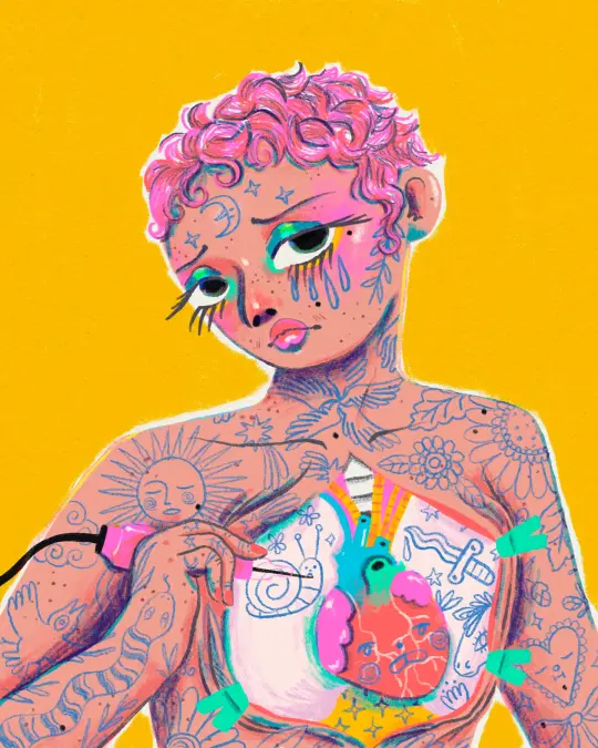 Tattoo My Heart - Print
