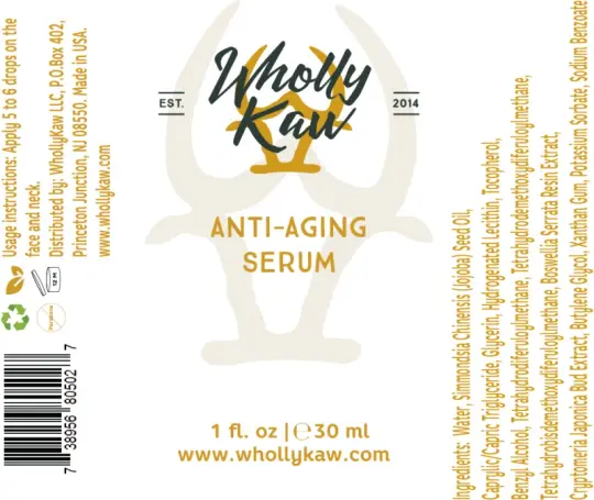 Anti-Aging Skin Serum, Peptides + Vitamin C