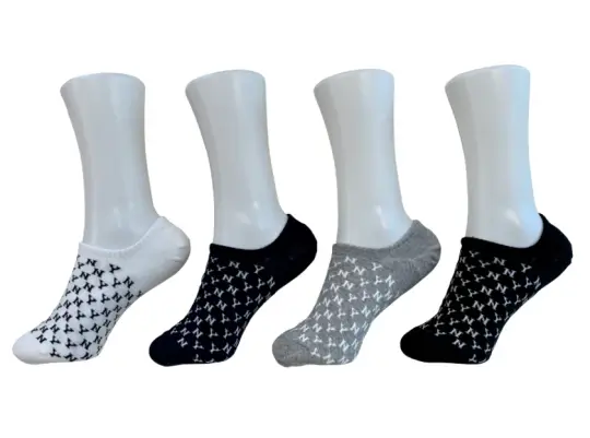 Unisex cotton blend no-show socks - NY (4 colors)
