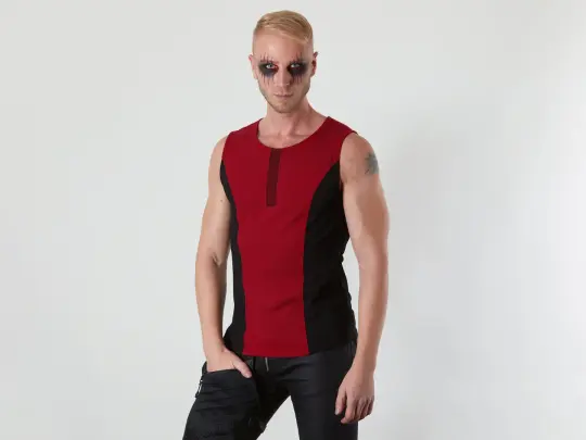 KA-6 Red and black shirt