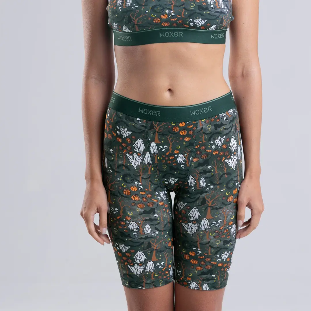 Biker Pad Liner Haunted Forest