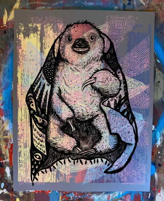 The Seer Screen Print