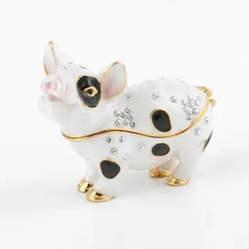 Cute Little Piggy Trinket Box