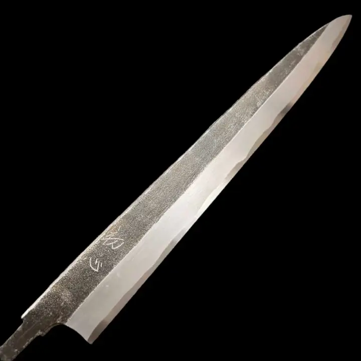 Hatsukokoro Shirasagi Aogami #2 Kurouchi Yanagiba 330mm – Blade Only