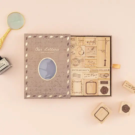 Tsuki ‘Our Letters’ Penpal Stamp Set ☾