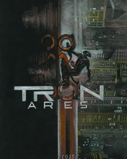 “We’re not going there… they are coming here.” TRON ARES Art Print