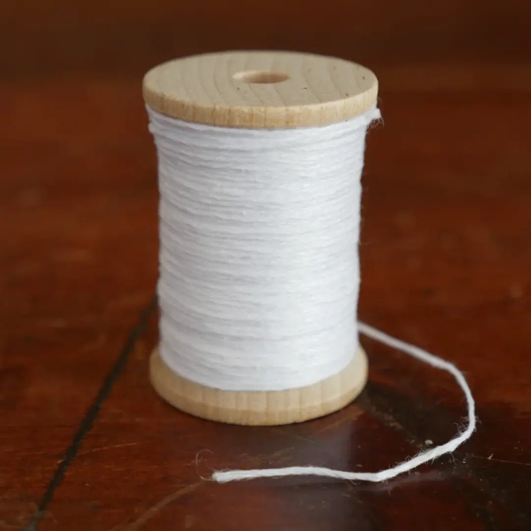 Linen Thread - White