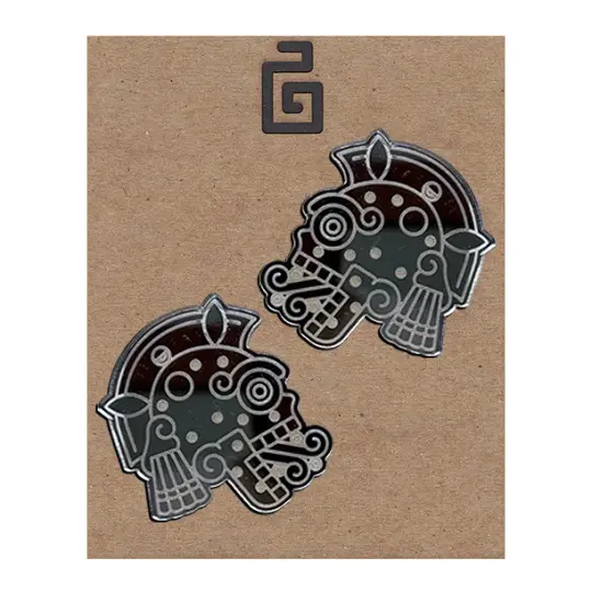 miquiztli / acrylic / silver