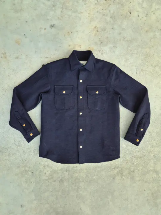 Engineer Shirt - 13oz. Indigo Sashiko