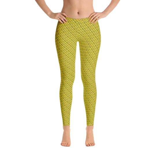 Alaska Pattern Leggings - Dijon