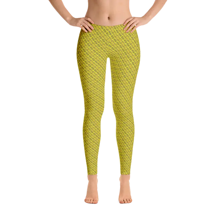 Alaska Pattern Leggings - Dijon