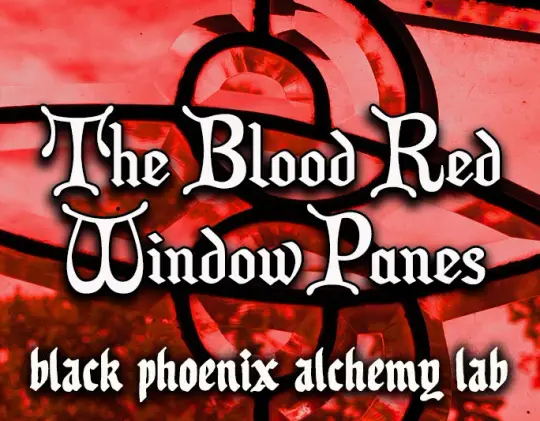 The Blood Red Window Panes Perfume Oil