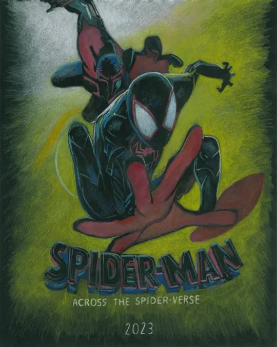 “Welcome to Spider Society.” SPIDER-MAN: ACROSS THE SPIDER-VERSE Art Print