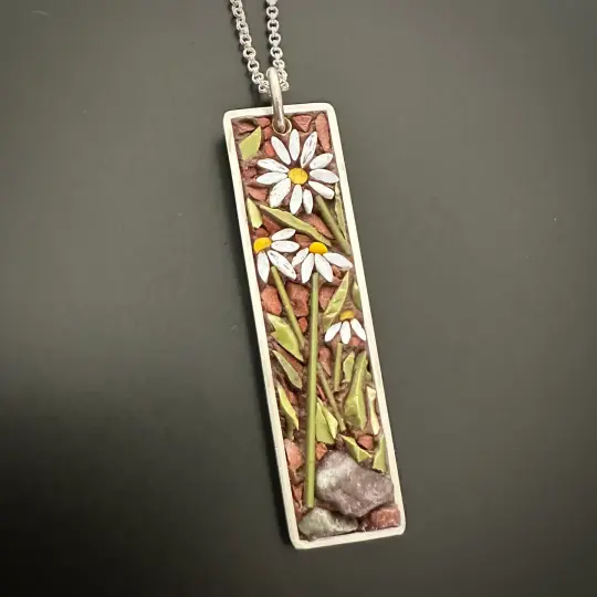 Desert Daisy Pendant