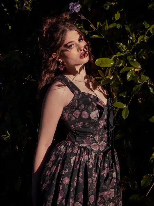 Ambrosia Dress in Decayed Beauty Print