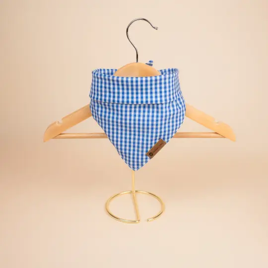 Blue Gingham - Bandana
